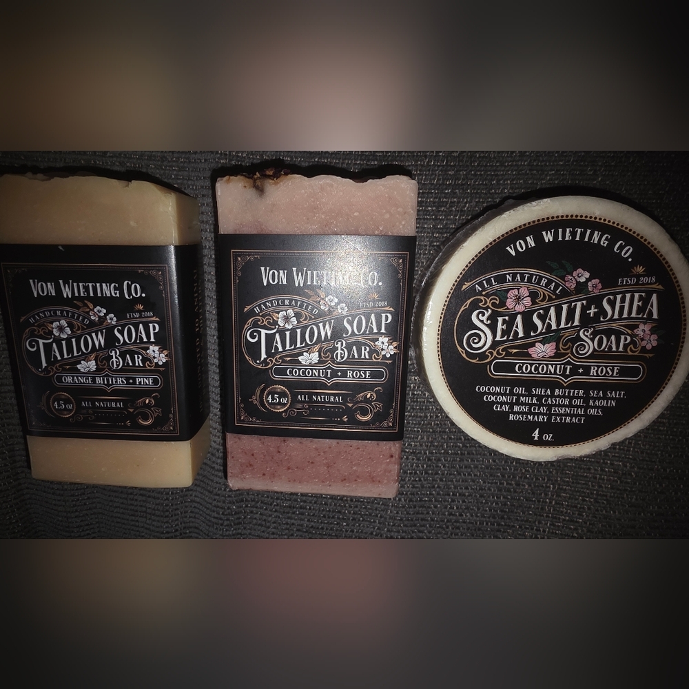 Tallow Soap Bar